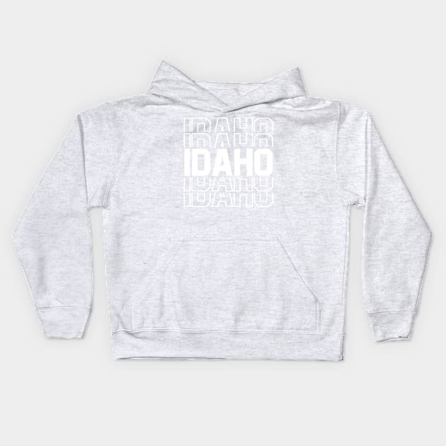 IDAHO Kids Hoodie by impacteesstreetwear